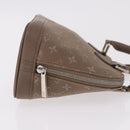 LOUIS VUITTON Monogram Satin Little Alma Hand Bag Gray M92147 LV Auth 184372-3