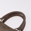 LOUIS VUITTON Monogram Satin Little Alma Hand Bag Gray M92147 LV Auth 184372-8