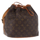 LOUIS VUITTON Monogram Petit Noe Shoulder Bag M42226 LV Auth 184376A-1