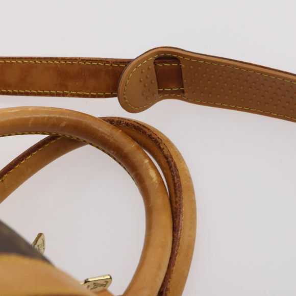 LOUIS VUITTON Monogram Keepall Bandouliere 55 Boston Bag M41414 LV Auth 184377