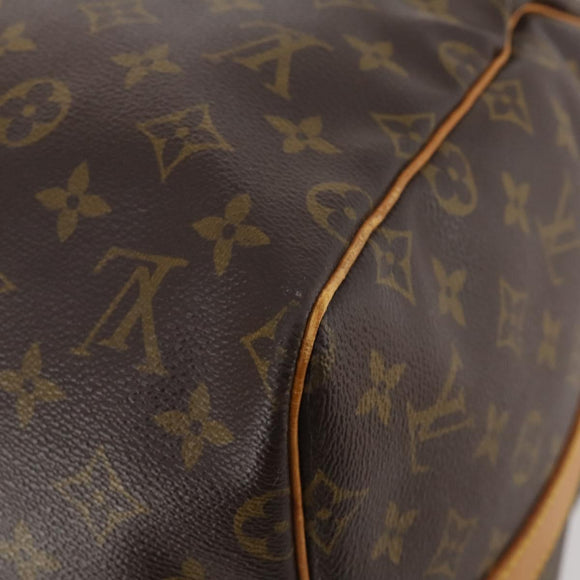 LOUIS VUITTON Monogram Keepall Bandouliere 55 Boston Bag M41414 LV Auth 184377