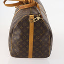 LOUIS VUITTON Monogram Keepall Bandouliere 55 Boston Bag M41414 LV Auth 184377-3