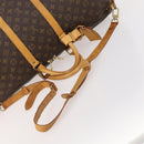 LOUIS VUITTON Monogram Keepall Bandouliere 55 Boston Bag M41414 LV Auth 184377-7