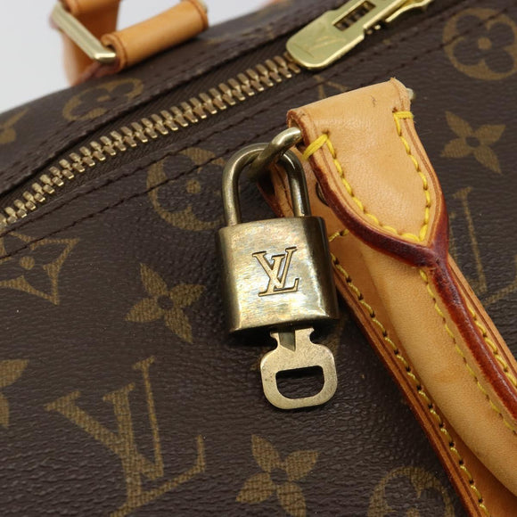LOUIS VUITTON Monogram Keepall 45 Boston Bag M41428 LV Auth 184378A