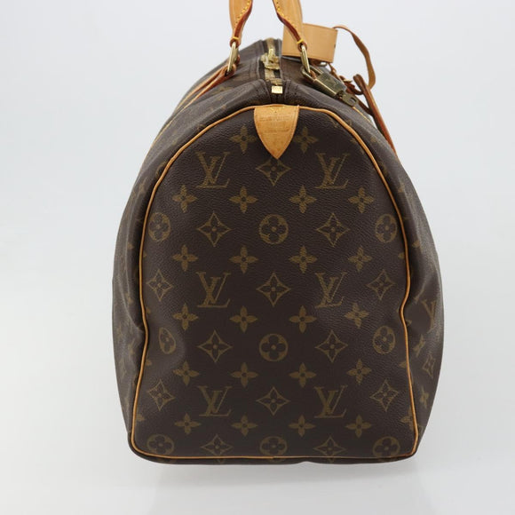 LOUIS VUITTON Monogram Keepall 45 Boston Bag M41428 LV Auth 184378A