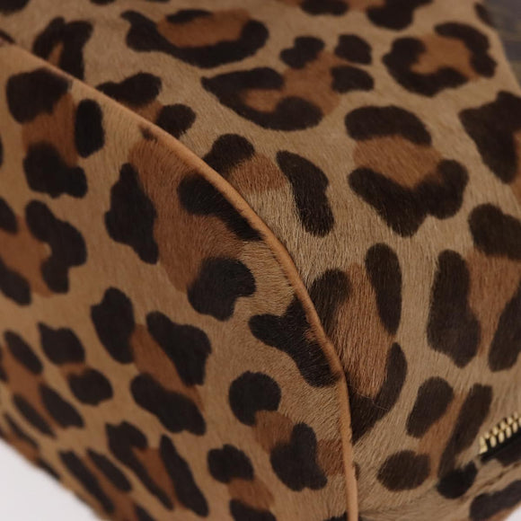 LOUIS VUITTON Monogram Leopard Azzedine Alaia Alma Bag M99032 Auth 184381SAM