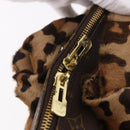 LOUIS VUITTON Monogram Leopard Azzedine Alaia Alma Bag M99032 Auth 184381SAM-9