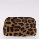LOUIS VUITTON Monogram Leopard Azzedine Alaia Alma Bag M99032 Auth 184381SAM-25