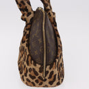 LOUIS VUITTON Monogram Leopard Azzedine Alaia Alma Bag M99032 Auth 184381SAM-4