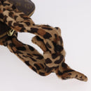 LOUIS VUITTON Monogram Leopard Azzedine Alaia Alma Bag M99032 Auth 184381SAM-7