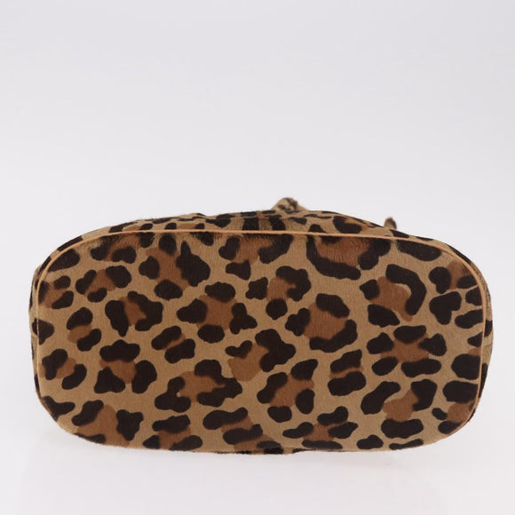 LOUIS VUITTON Monogram Leopard Azzedine Alaia Alma Bag M99032 Auth 184381SAM