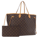LOUIS VUITTON Monogram Neverfull GM Tote Bag M40157 LV Auth 184382V-1