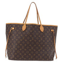 LOUIS VUITTON Monogram Neverfull GM Tote Bag M40157 LV Auth 184382V-2