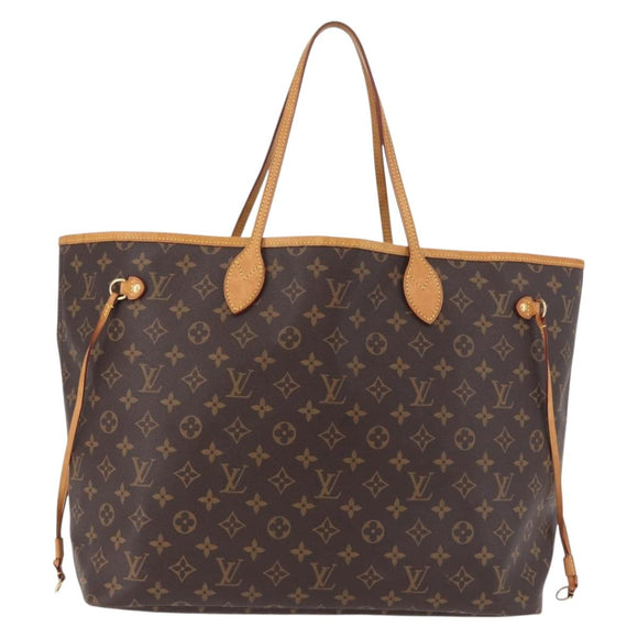LOUIS VUITTON Monogram Neverfull GM Tote Bag M40157 LV Auth 184382V
