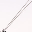 LOUIS VUITTON LV Initials Necklace 18K Gold(750) White Gold Auth 184383SAV-10