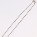 LOUIS VUITTON LV Initials Necklace 18K Gold(750) White Gold Auth 184383SAV-12