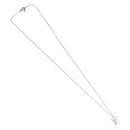 LOUIS VUITTON LV Initials Necklace 18K Gold(750) White Gold Auth 184383SAV-2