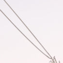 LOUIS VUITTON LV Initials Necklace 18K Gold(750) White Gold Auth 184383SAV-4