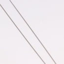 LOUIS VUITTON LV Initials Necklace 18K Gold(750) White Gold Auth 184383SAV-5