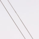 LOUIS VUITTON LV Initials Necklace 18K Gold(750) White Gold Auth 184383SAV-6