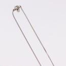 LOUIS VUITTON LV Initials Necklace 18K Gold(750) White Gold Auth 184383SAV-7