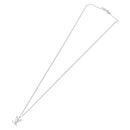 LOUIS VUITTON LV Initials Necklace 18K Gold(750) White Gold Auth 184383SAV-8