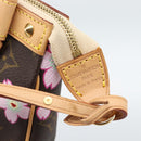 LOUIS VUITTON Monogram Cherry Blossom Pochette Pouch M92006 LV Auth 184386SAV-18