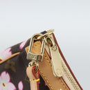 LOUIS VUITTON Monogram Cherry Blossom Pochette Pouch M92006 LV Auth 184386SAV-9