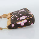 LOUIS VUITTON Monogram Cherry Blossom Pochette Pouch M92006 LV Auth 184386SAV-3