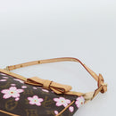 LOUIS VUITTON Monogram Cherry Blossom Pochette Pouch M92006 LV Auth 184386SAV-8