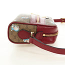 GUCCI Micro GG Supreme Doraemon Collaboration Bag PVC Beige 647784 Auth 184387M-5