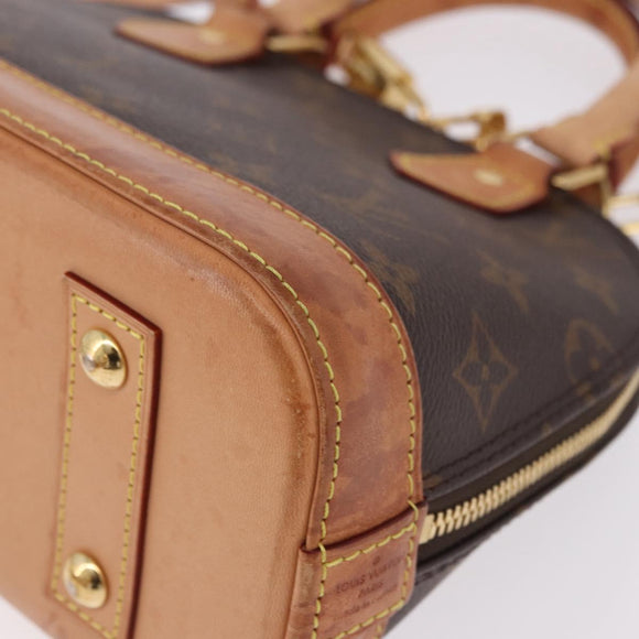 LOUIS VUITTON Monogram Alma BB Hand Bag 2way M53152 LV Auth 184390A