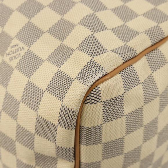 LOUIS VUITTON Damier Azur Speedy 30 Hand Bag N41533 LV Auth 184391A
