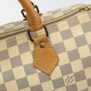 LOUIS VUITTON Damier Azur Speedy 30 Hand Bag N41533 LV Auth 184391A-19