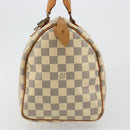 LOUIS VUITTON Damier Azur Speedy 30 Hand Bag N41533 LV Auth 184391A-3