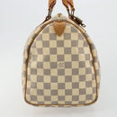 LOUIS VUITTON Damier Azur Speedy 30 Hand Bag N41533 LV Auth 184391A-4