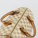 LOUIS VUITTON Damier Azur Speedy 30 Hand Bag N41533 LV Auth 184391A-6