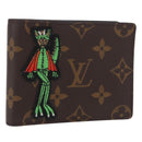 LOUIS VUITTON Animal Monogram Portefeuille Slender NM M80156 Auth 184392SM-1