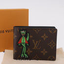 LOUIS VUITTON Animal Monogram Portefeuille Slender NM M80156 Auth 184392SM-12