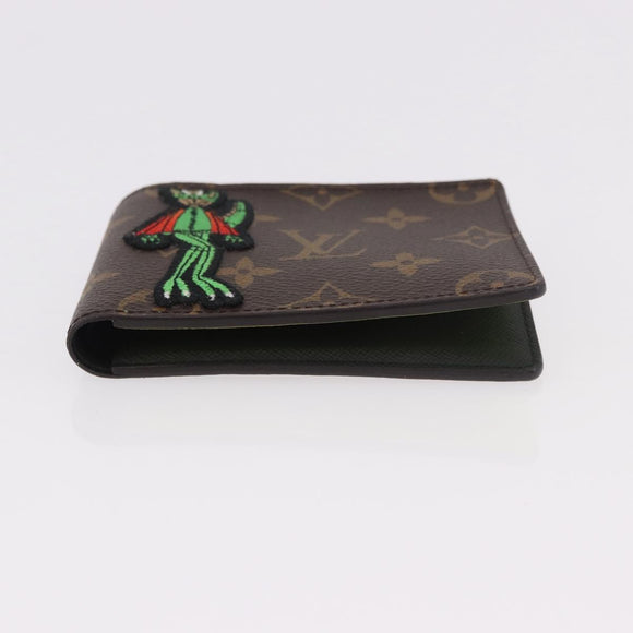 LOUIS VUITTON Animal Monogram Portefeuille Slender NM M80156 Auth 184392SM