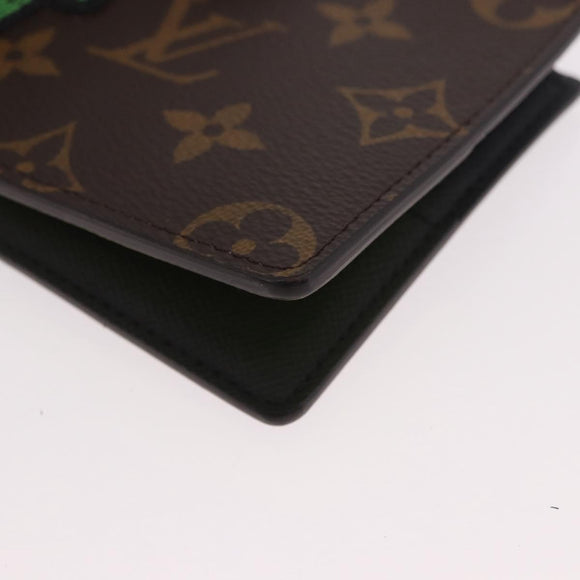 LOUIS VUITTON Animal Monogram Portefeuille Slender NM M80156 Auth 184392SM