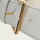 LOUIS VUITTON Monogram Papillon Trunk Shoulder Bag White M81485 LV Auth 184393SM-14
