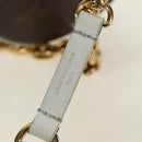 LOUIS VUITTON Monogram Papillon Trunk Shoulder Bag White M81485 LV Auth 184393SM-24