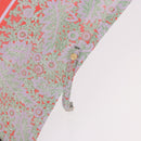 Christian Dior Folding Umbrella Polyester Made by Kanebo Red Gold Auth 184395M-10