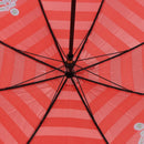 Christian Dior Folding Umbrella Polyester Made by Kanebo Red Gold Auth 184395M-9