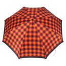 SAINT LAURENT Folding Umbrella Polyester Red Gold Auth 184398M-2