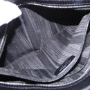 Salvatore Ferragamo Hand Bag Leather 2way Black Silver Auth 184407V-26