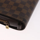 LOUIS VUITTON Damier Ebene Saint Louis Clutch Bag N51993 LV Auth 184411-15