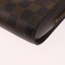 LOUIS VUITTON Damier Ebene Saint Louis Clutch Bag N51993 LV Auth 184411-16