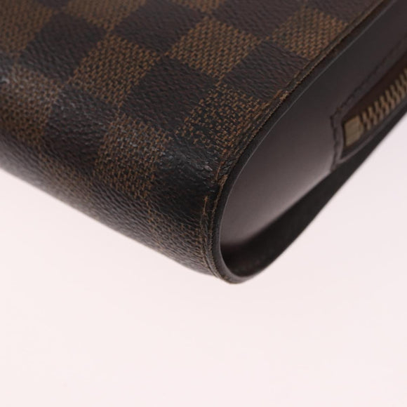 LOUIS VUITTON Damier Ebene Saint Louis Clutch Tas N51993 LV Auth 184411